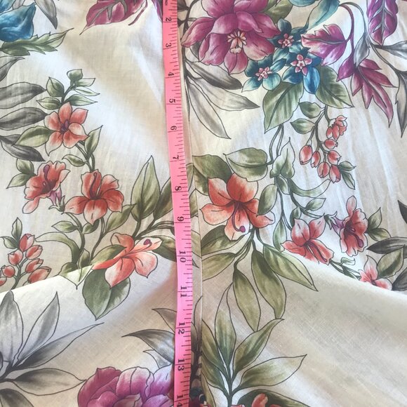 Bryn Walker lounge set women's L floral Linen Italian fabric US lagenlook gift - Picture 13 of 14